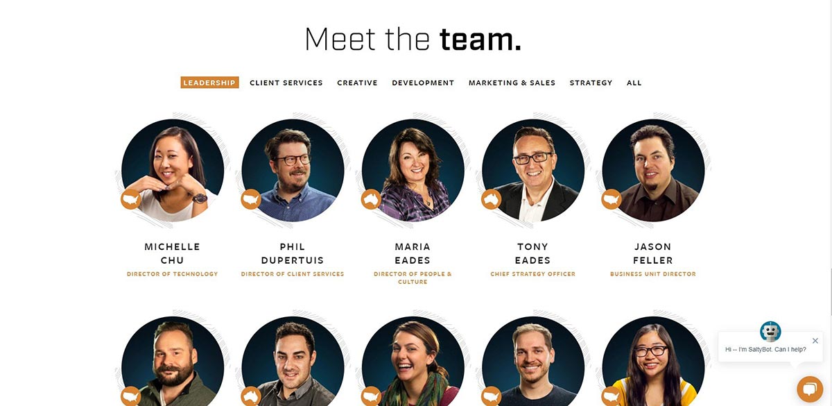 Top 13 Inspiring quotMeet The Teamquot Page Examples By Digital Agencies