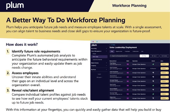 A Better Way To Do Workforce Planning